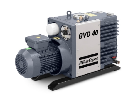 GVD 40-275: 双级油润滑旋片式真空泵，37-306 m³/hr / 25.9-180 cfm